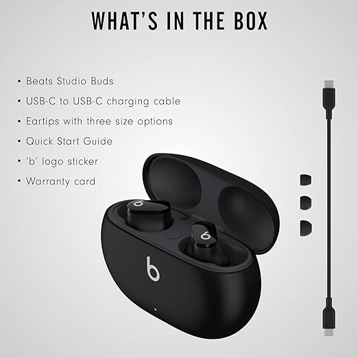 Beats Studio Buds: Premium Wireless Sound & Comfort